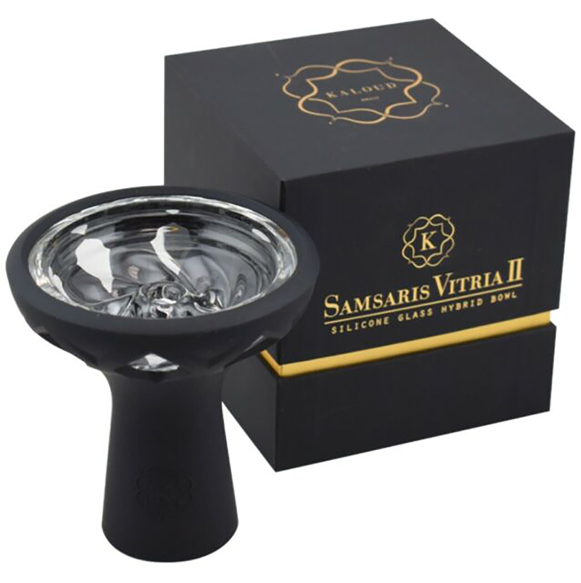 Kaloud Samsaris Vitria II - Silicone Glass Hybrid Bowl